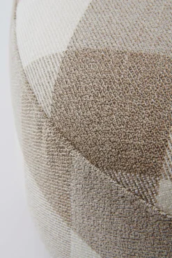 Sittpuffar|Jotex COCONINO Sittpuff Beige/vit stor ruta