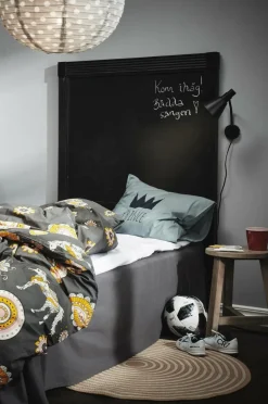 Sängkappor|Jotex COLOUR Sängkappa 45 Cm - Ekologisk Mörkgrå