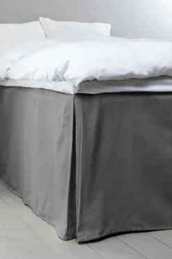 Sängkappor|Jotex COLOUR Sängkappa 60 Cm - Ekologisk Mörkgrå