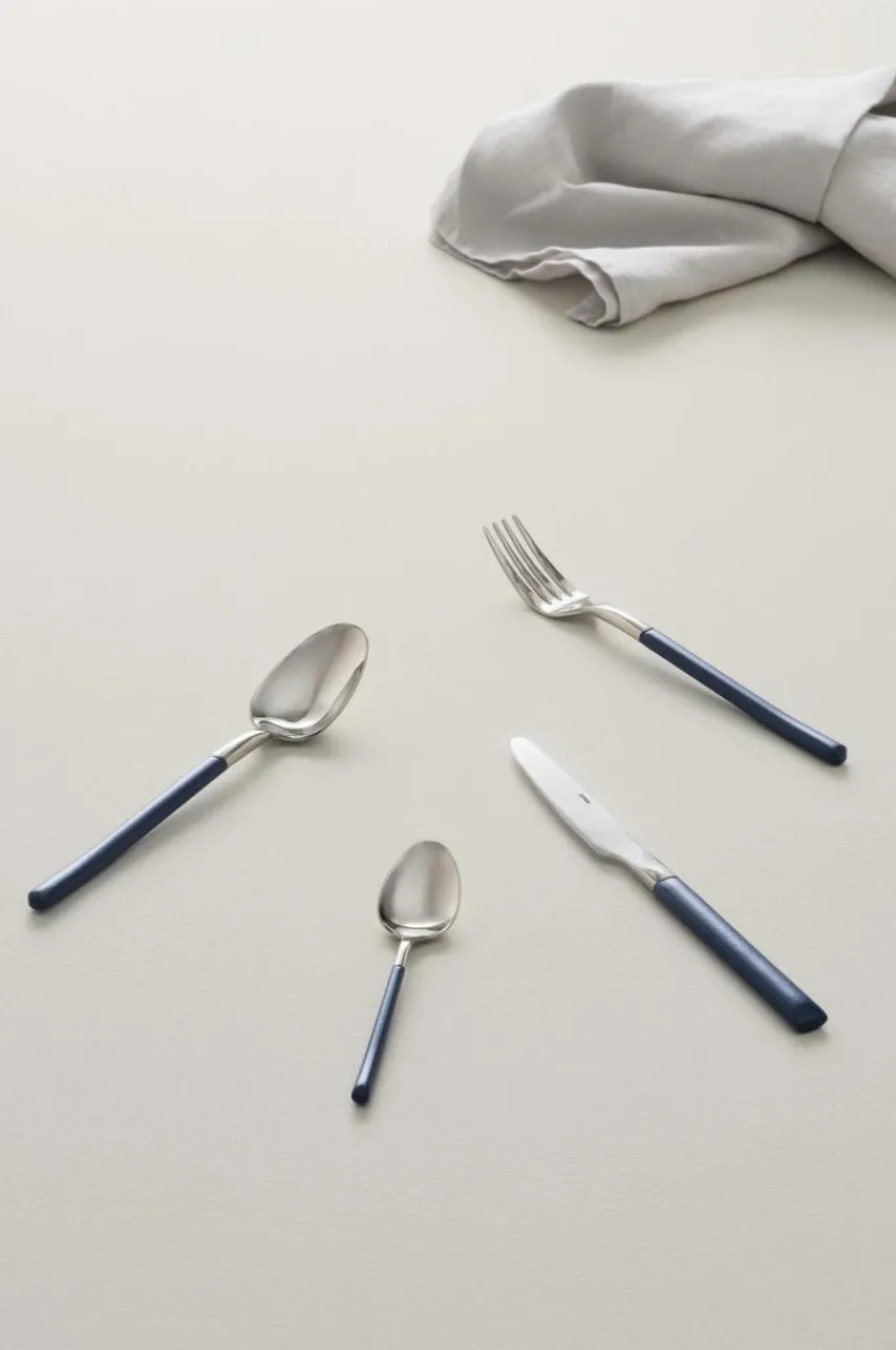 Bestick|Jotex COLT Bestickset 24 Delar Silver/blå