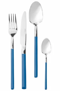 Bestick|Jotex COLT Bestickset 24 Delar Silver/blå