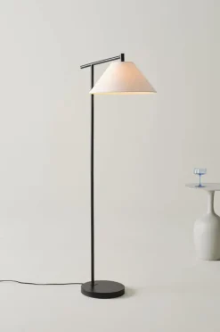 Golvlampor|Jotex CONE Golvlampa Black with oatmeal