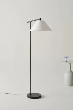 Golvlampor|Jotex CONE Golvlampa Black with oatmeal
