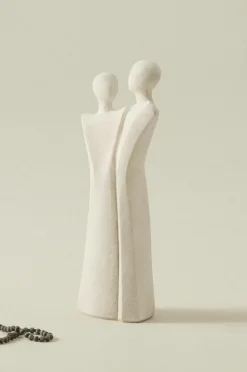 Prydnadssaker|Jotex CONVERSATION Dekorationsfigur Naturvit