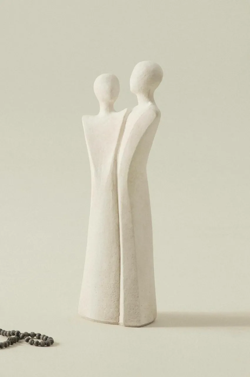 Prydnadssaker|Jotex CONVERSATION Dekorationsfigur Naturvit