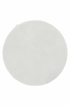 Lugg- & Ryamattor|Julgransmattor|Jotex CORAL Rund Luggmatta Vit