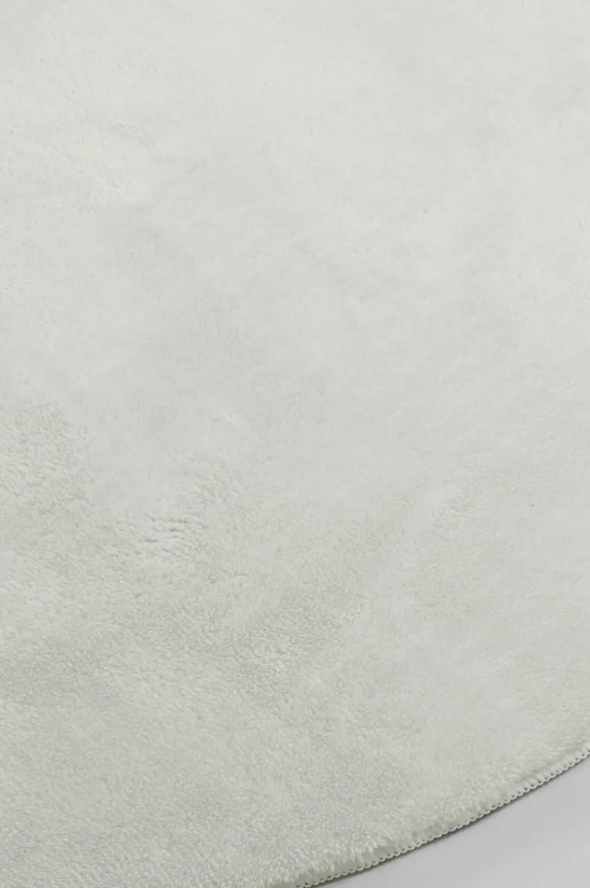 Lugg- & Ryamattor|Julgransmattor|Jotex CORAL Rund Luggmatta Vit