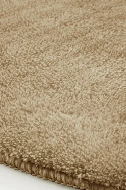 Lugg- & Ryamattor|Julgransmattor|Jotex CORAL Rund Luggmatta Beige