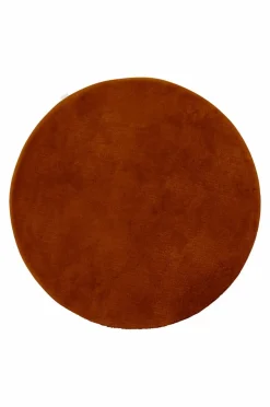 Lugg- & Ryamattor|Julgransmattor|Jotex CORAL Rund Luggmatta Rost