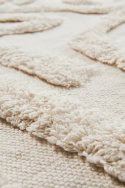 Bomulls- & Trasmattor|Jotex CORBIE Bomullsmatta 200x300 Cm Naturvit