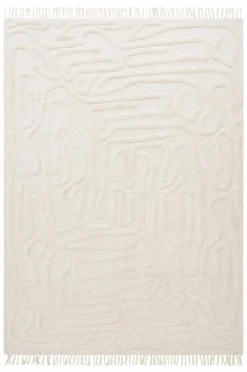 Bomulls- & Trasmattor|Jotex CORBIE Bomullsmatta 200x300 Cm Naturvit