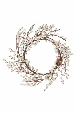 Julbelysning|Dekorativ Belysning|Jotex CORDELIA Krans LED Vit