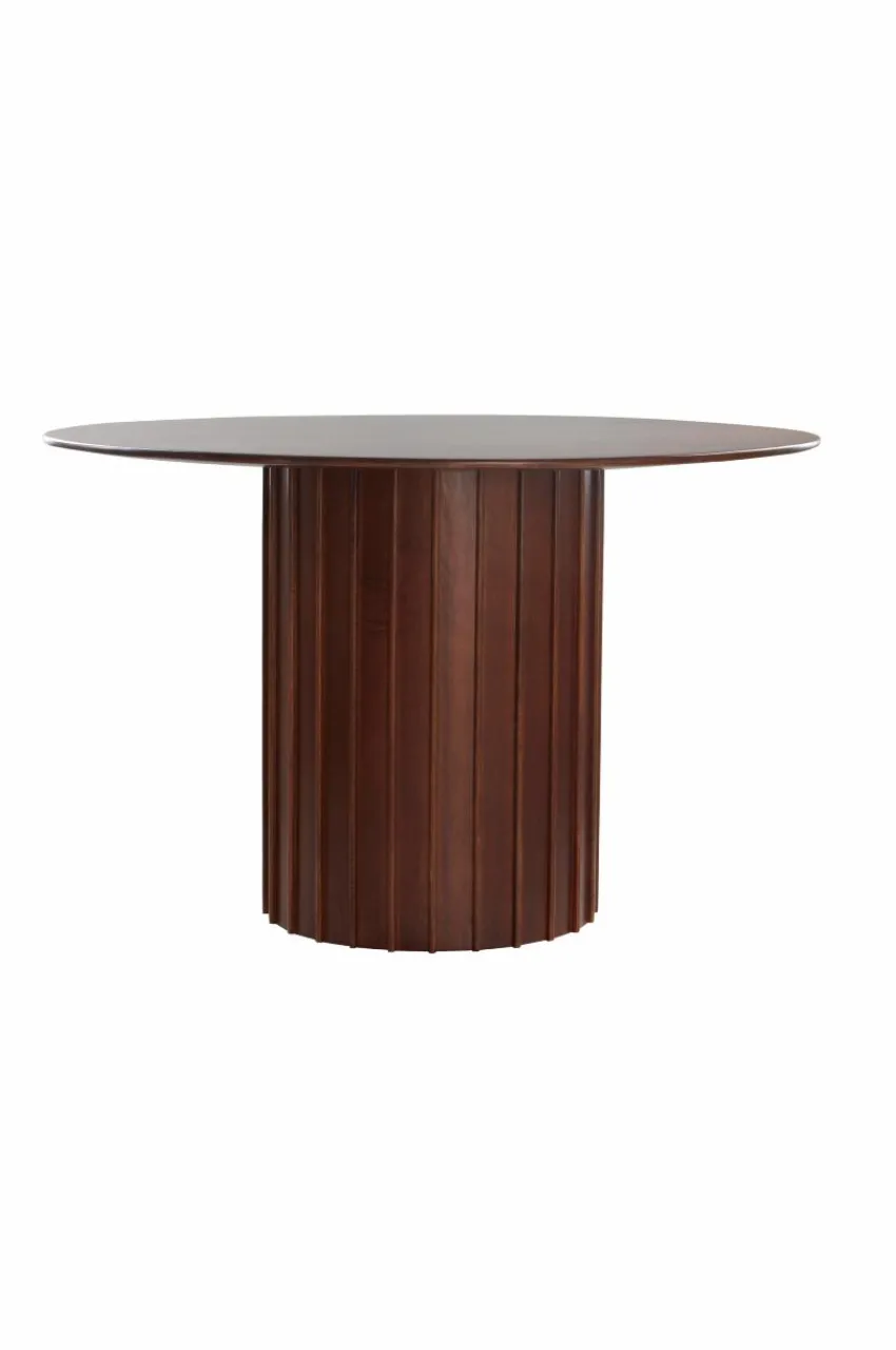 Bord|Jotex CORTONA Matbord ø 120 Cm Brun