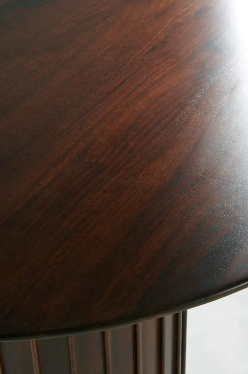 Bord|Jotex CORTONA Matbord ø 120 Cm Brun