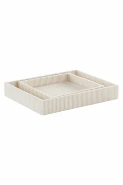 Prydnadssaker|Jotex CORY Bricka 2-pack Naturvit