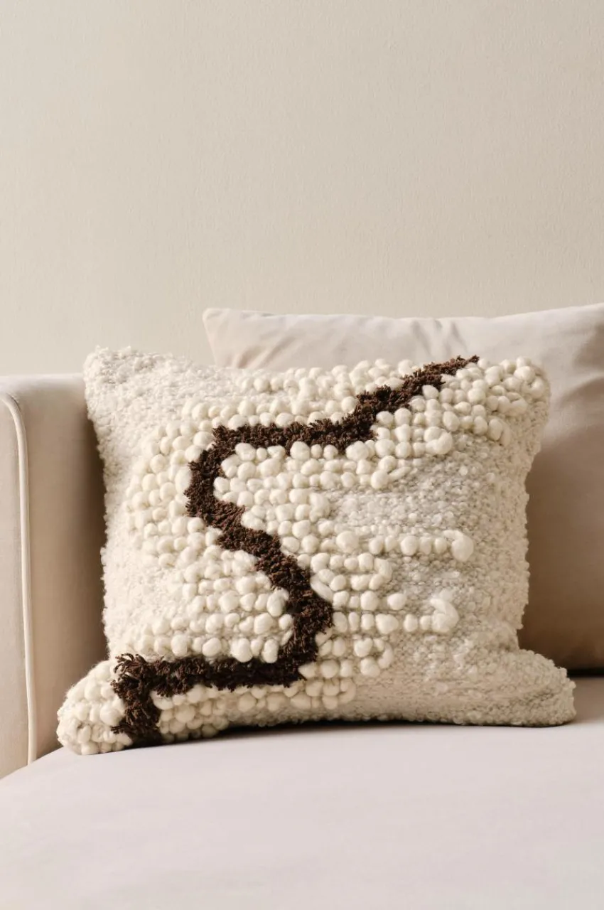 Prydnadskuddar & Fodral|Jotex CREEK Kuddfodral 45x45 Cm Naturvit /brun