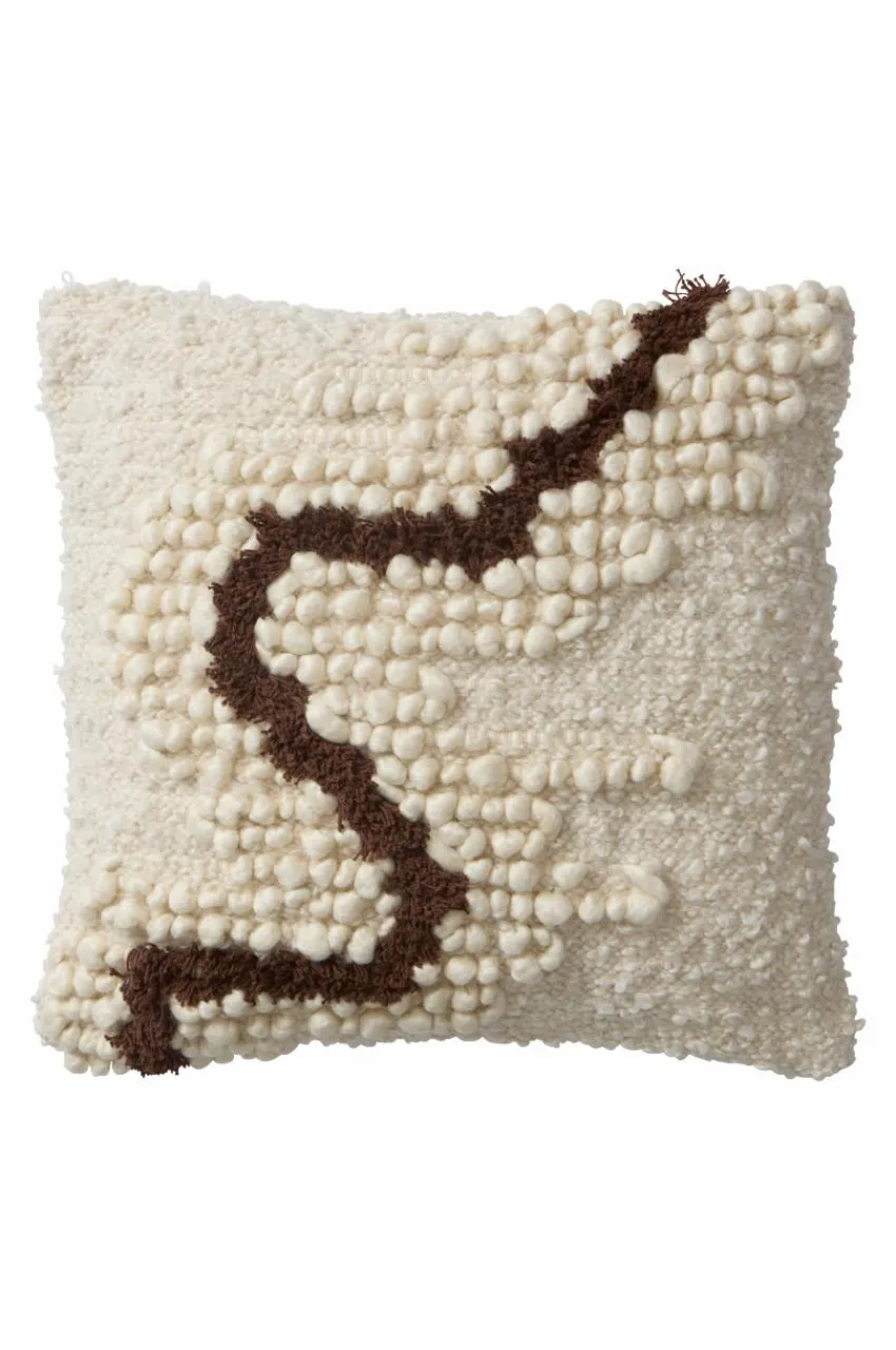 Prydnadskuddar & Fodral|Jotex CREEK Kuddfodral 45x45 Cm Naturvit /brun