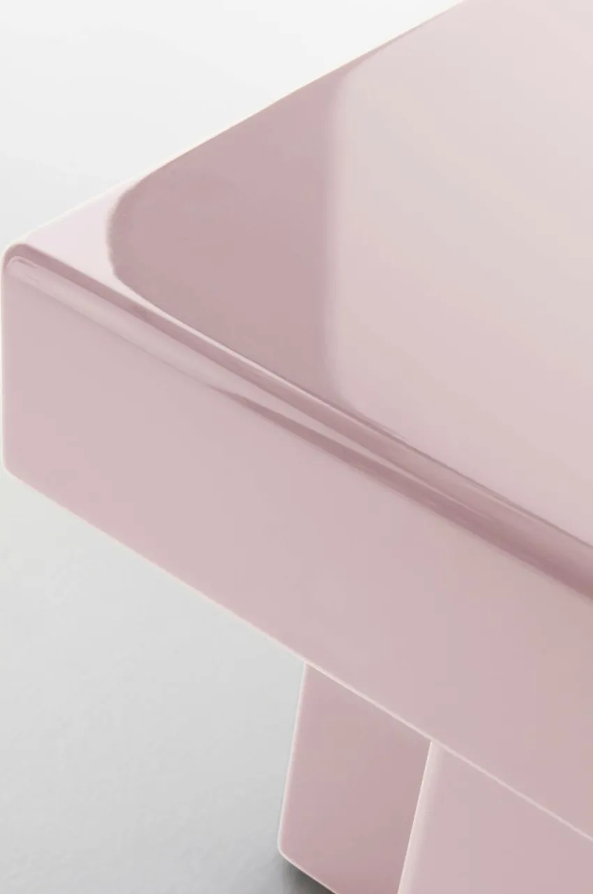 Bord|Jotex CROZZ Sidobord 35x35 Cm Rosa