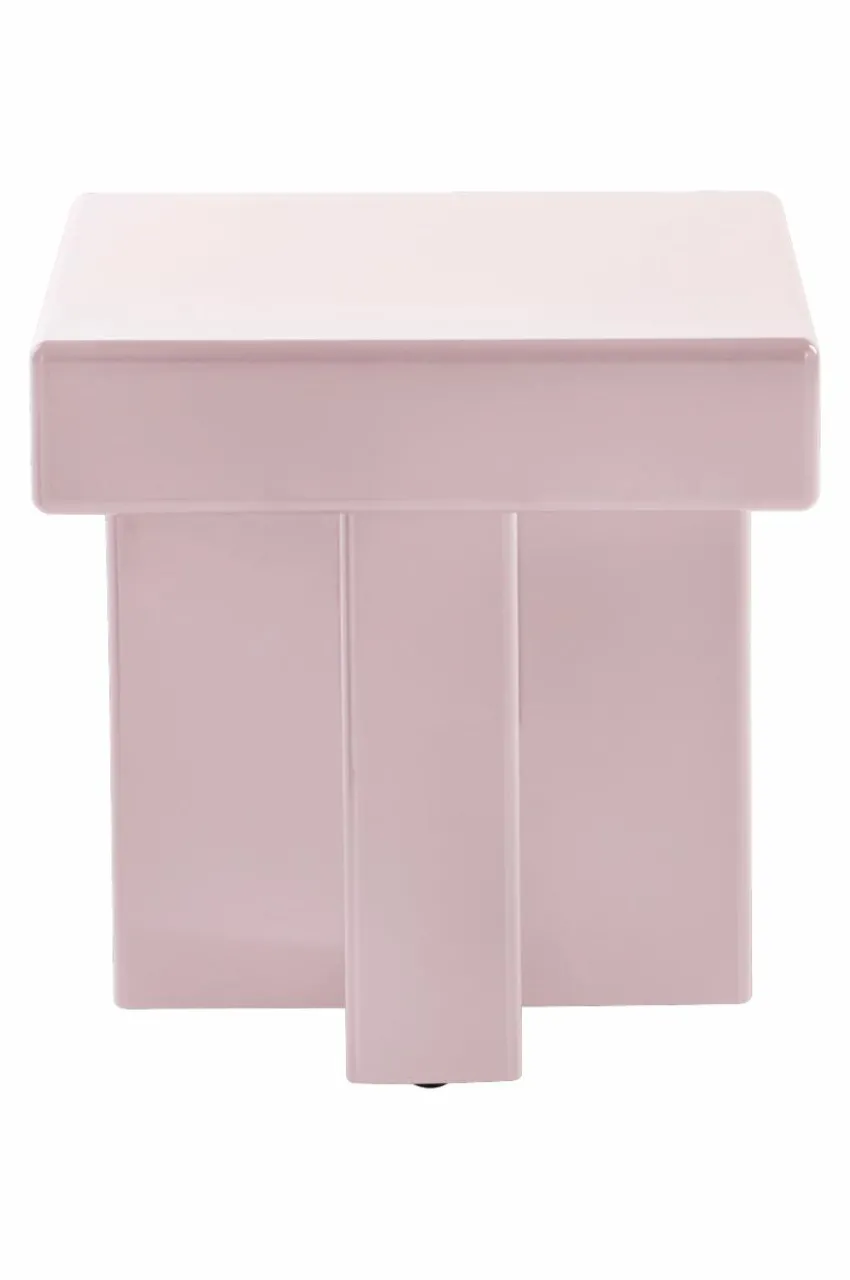 Bord|Jotex CROZZ Sidobord 35x35 Cm Rosa