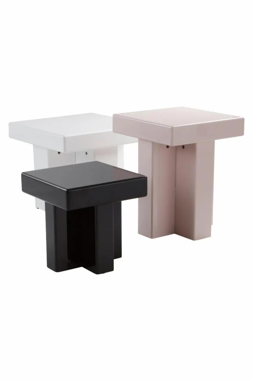 Bord|Jotex CROZZ Sidobord 35x35 Cm Rosa