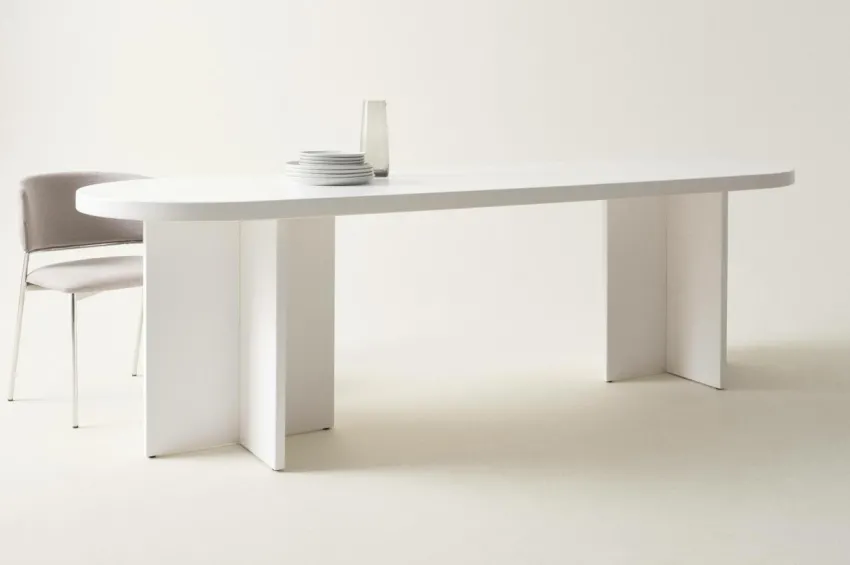Bord|Jotex CRUZ Matbord 80x260 Cm Vit