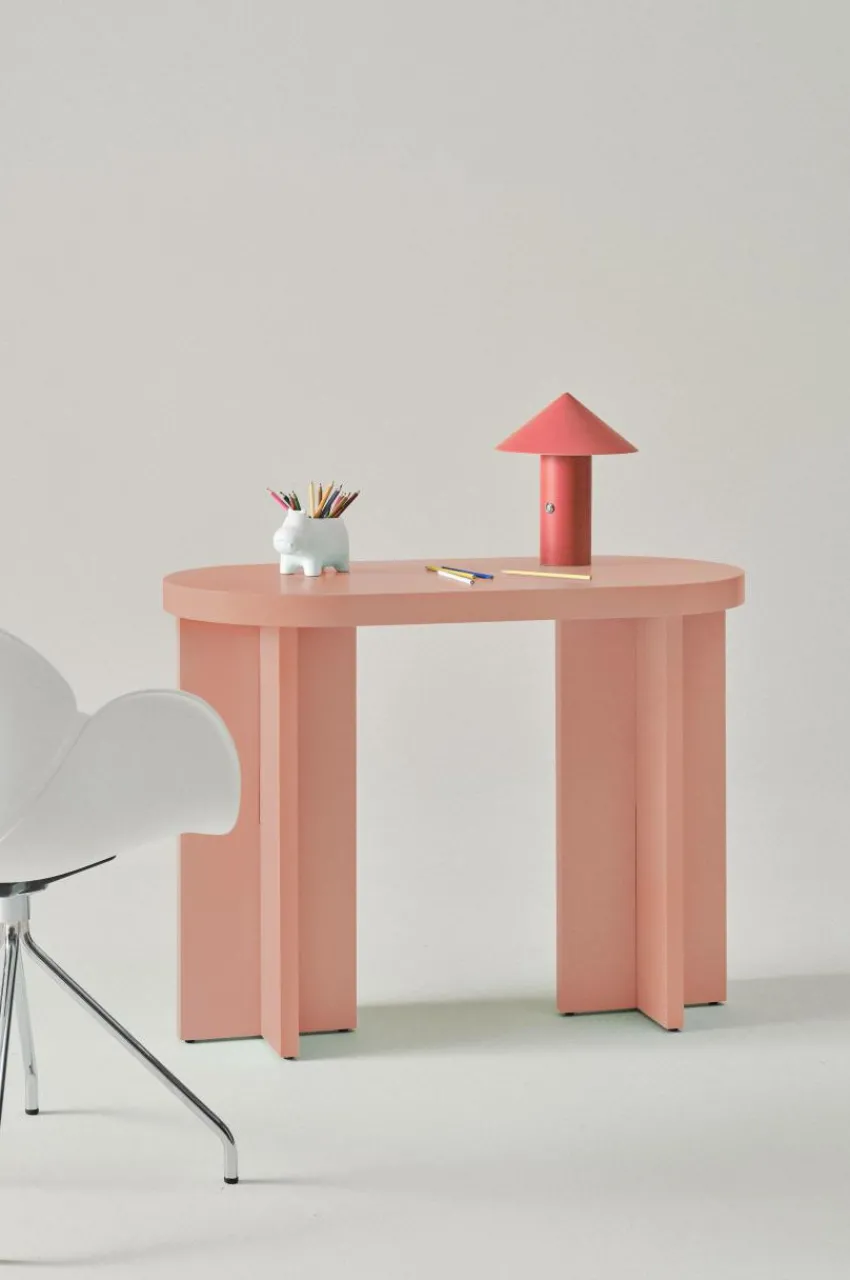 Barnmöbler|Barnmöbler Deal|Jotex CRUZ MINI Barnskrivbord 50x100 Cm Rosa