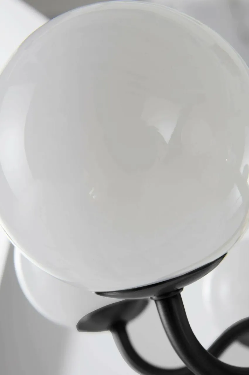 Taklampor|Kristallkronor & Takkronor|Jotex CURVY Taklampa Svart