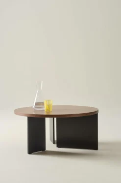 Bord|Jotex CUSCO Soffbord ø 80 Cm Valnötsfanér