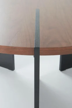 Bord|Jotex CUSCO Soffbord ø 80 Cm Valnötsfanér