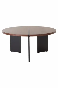 Bord|Jotex CUSCO Soffbord ø 80 Cm Valnötsfanér
