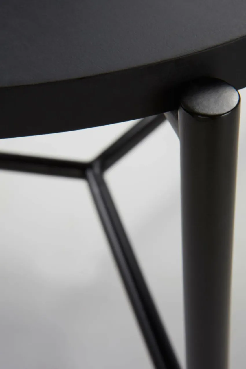 Bord|Jotex DAFNI Soffbord ø 50 Cm Svart