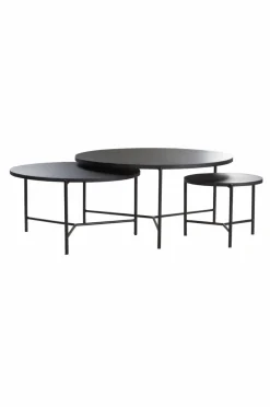 Bord|Jotex DAFNI Soffbord ø 50 Cm Svart