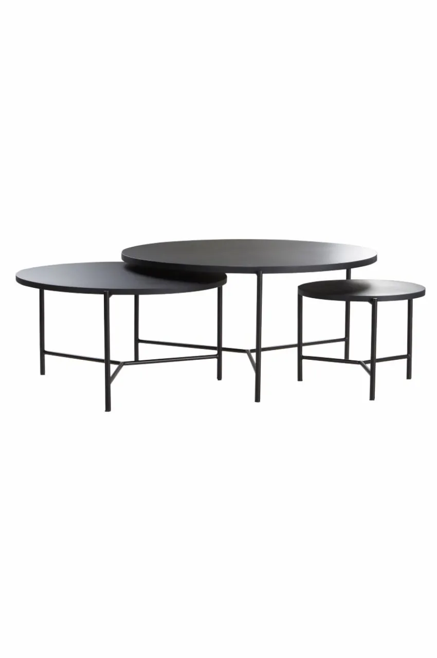 Bord|Jotex DAFNI Soffbord ø 50 Cm Svart