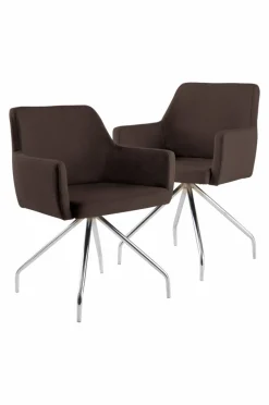 Stolar|Jotex DALA Stol 2-pack Varm gråbrun