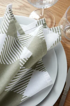 Servetter|Jotex DALIA Servett 4-pack Grön