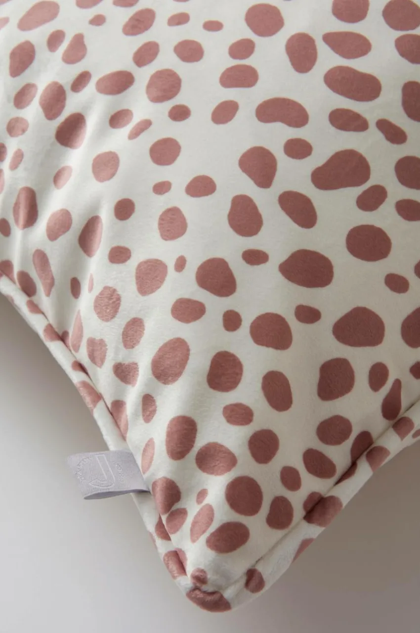 Barnkuddar|Jotex DALMATINA Kuddfodral 45x45 Cm Vit/rosa