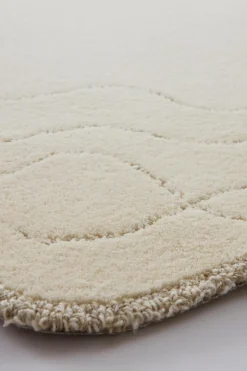 Ullmattor|Jotex DARDEL Ullmatta ø 220 Cm Naturvit