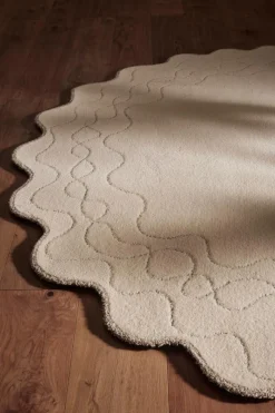 Ullmattor|Jotex DARDEL Ullmatta ø 220 Cm Naturvit