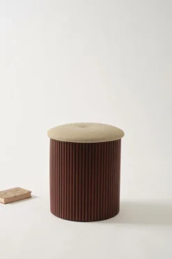 Sittpuffar|Pallar|Jotex DARWIN Sittpuff/pall ø 40 Cm Brun
