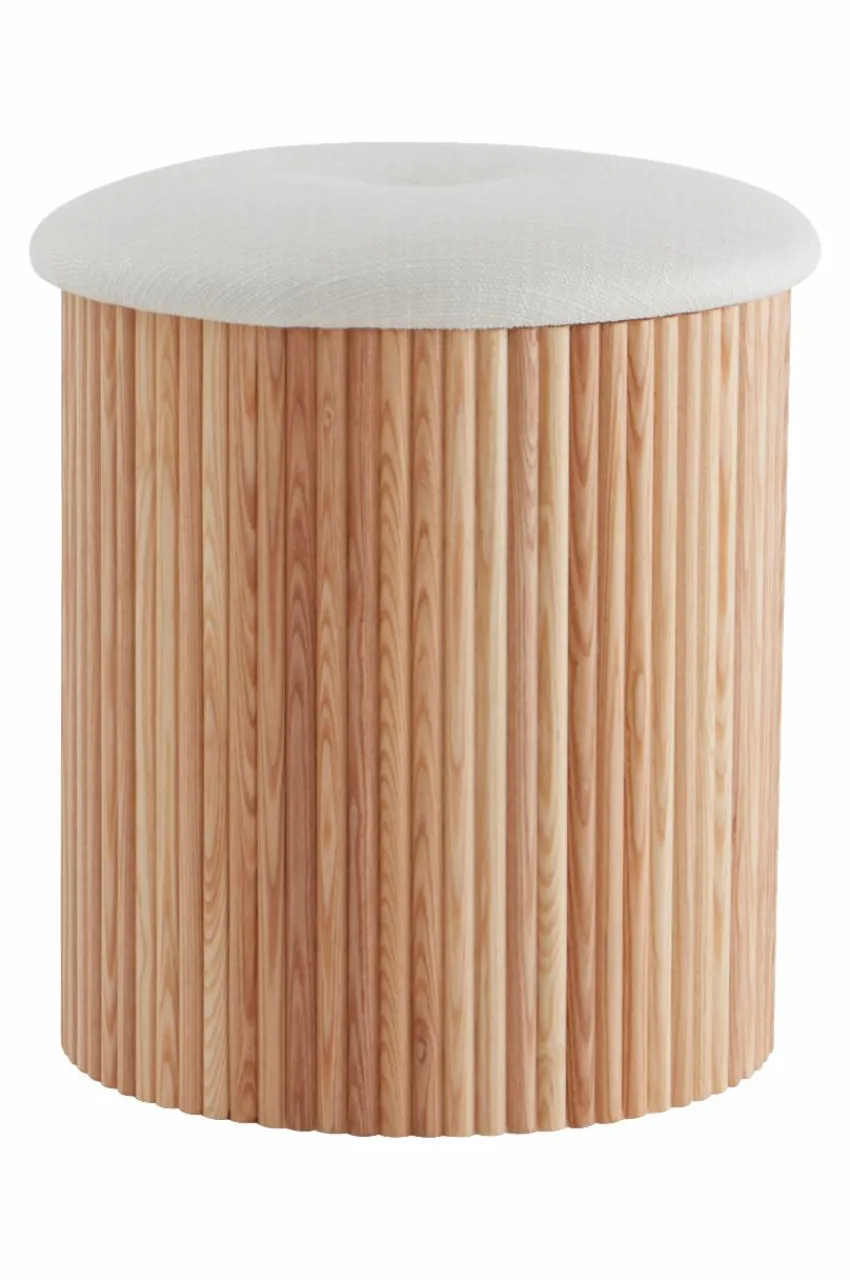 Sittpuffar|Pallar|Jotex DARWIN Sittpuff/pall ø 40 Cm Naturvit