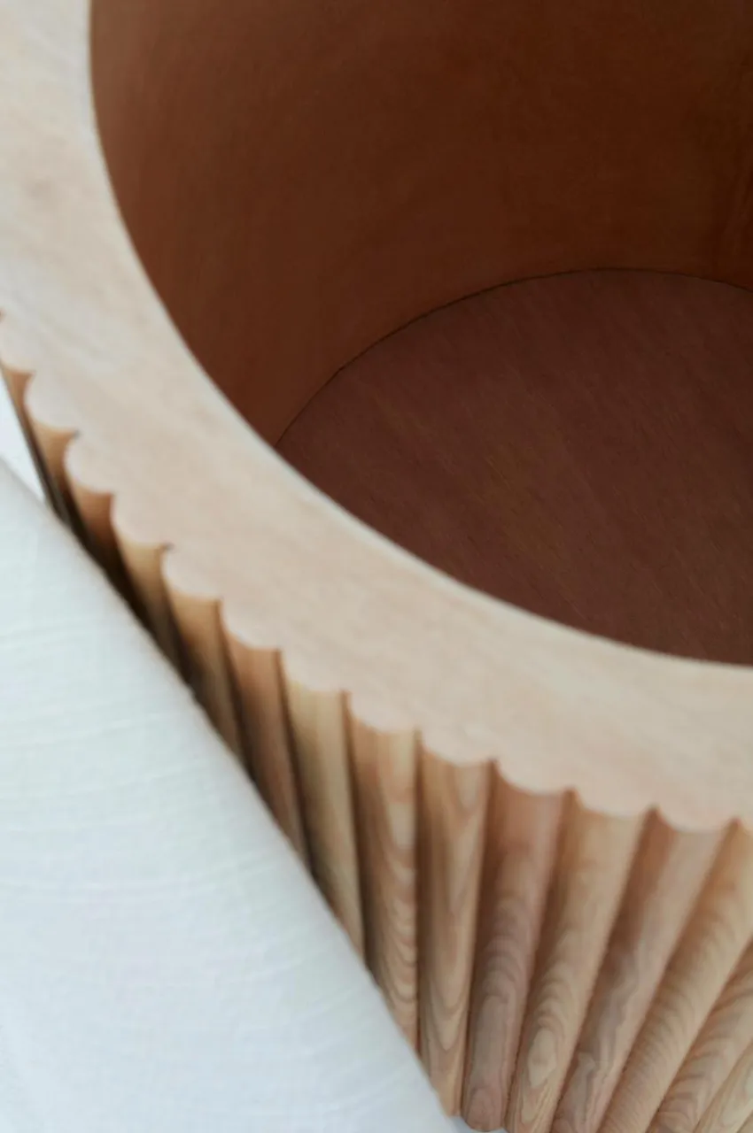 Sittpuffar|Pallar|Jotex DARWIN Sittpuff/pall ø 40 Cm Naturvit