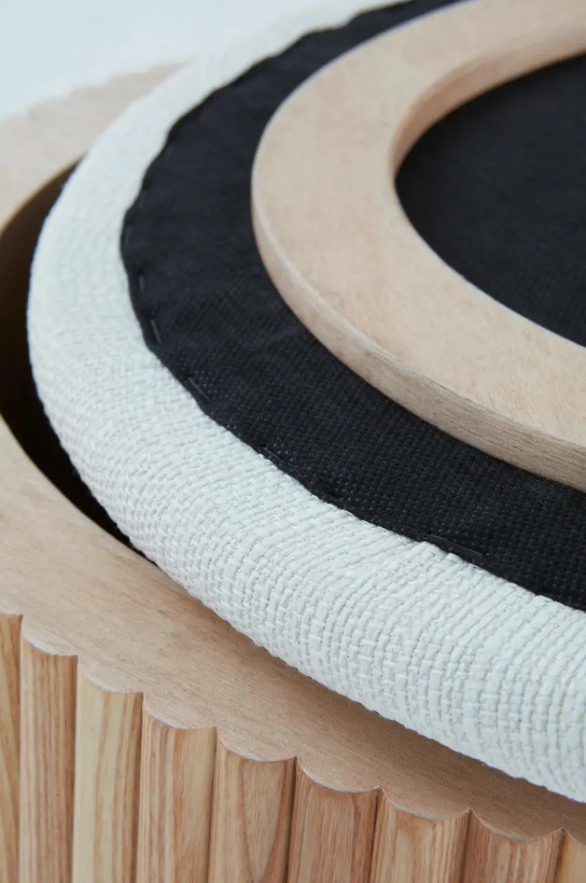 Sittpuffar|Pallar|Jotex DARWIN Sittpuff/pall ø 40 Cm Naturvit