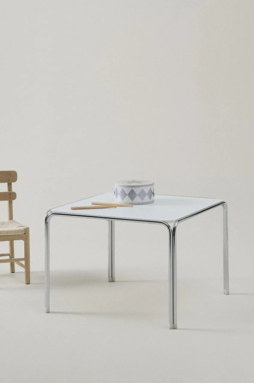 Barnmöbler|Barnmöbler Deal|Jotex DAYTON MINI Barnbord Vit/krom