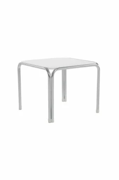 Bord|Jotex DAYTON Sidobord 45x45 Cm Vit/krom