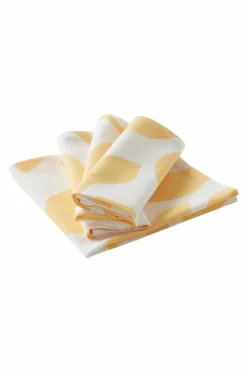 Servetter|Jotex DELLA Servett 4-pack Gul/vit