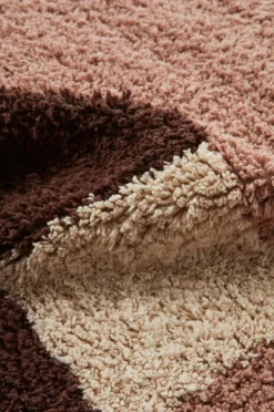 Bomulls- & Trasmattor|Jotex DELPHI Bomullsmatta Fudge/rosa/beige