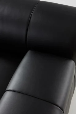 Soffor|Jotex DERMY Soffmodul Höger PU/ Lädermix Svart PU läder