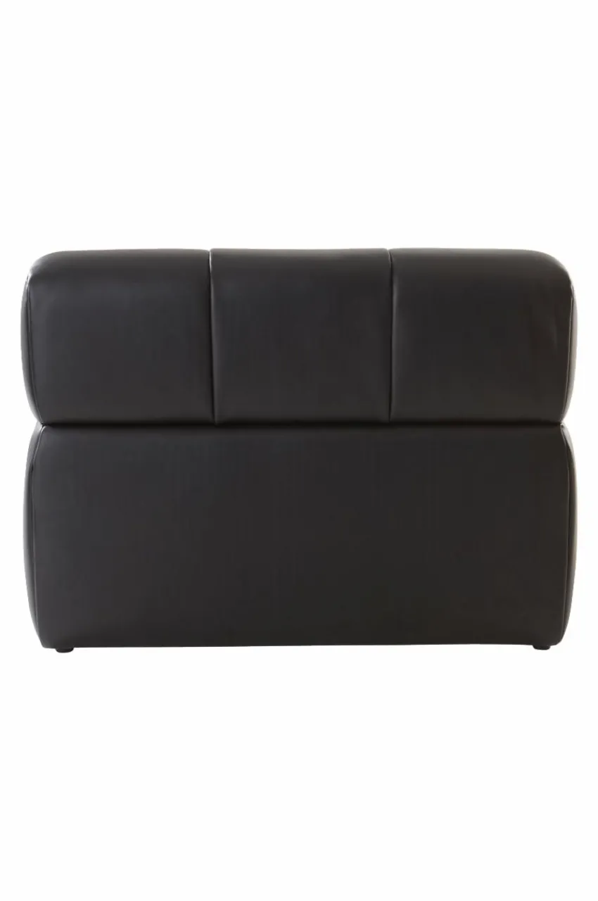 Soffor|Jotex DERMY Soffmodul Höger PU/ Lädermix Svart PU läder
