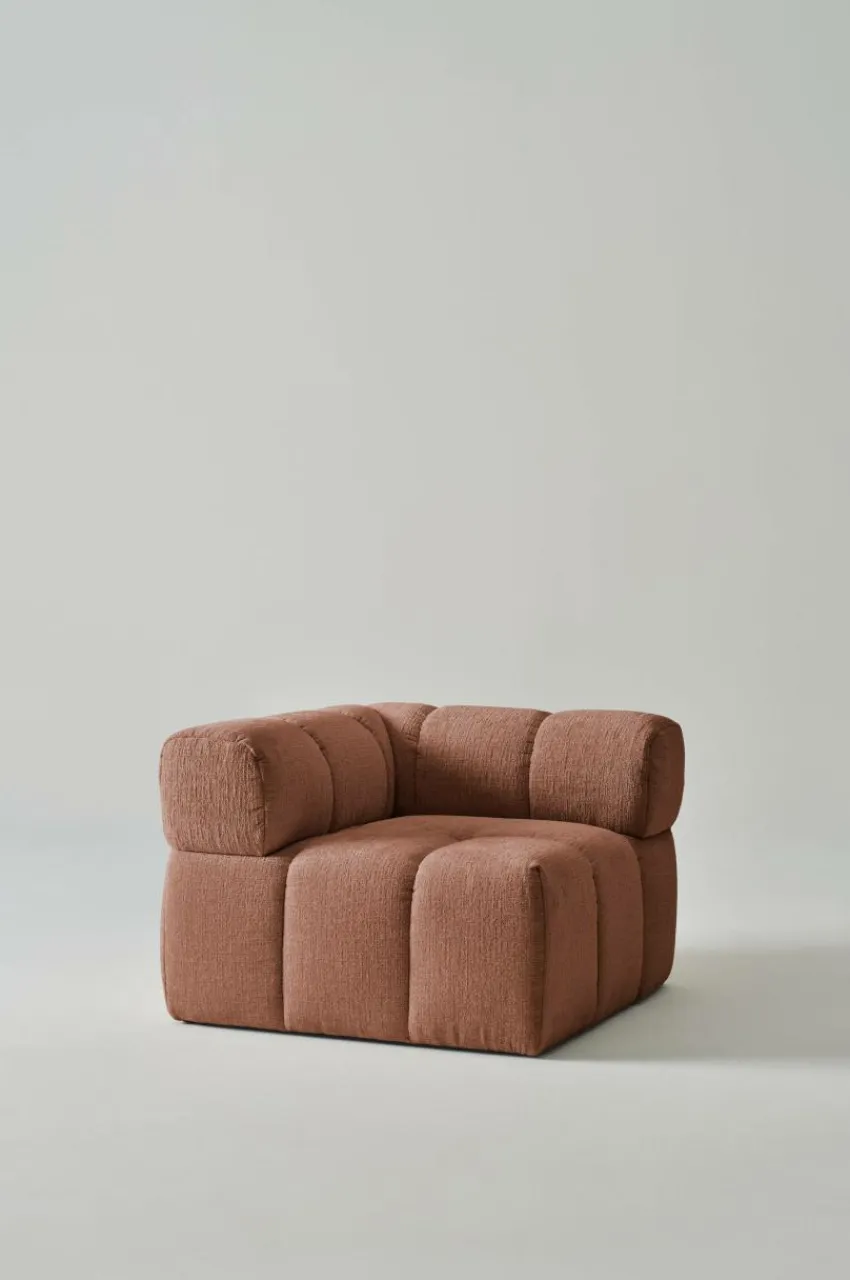 Soffor|Jotex DERMY Soffmodul Hörn Rostorange