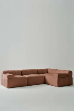Soffor|Jotex DERMY Soffmodul Hörn Rostorange